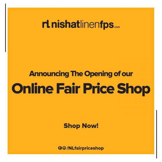 Flat 40 off sale on all clearance stock Nishat Linen Fair Price